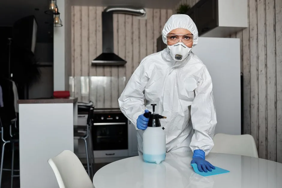 Surfaces de travail — photo du constat d'exemple