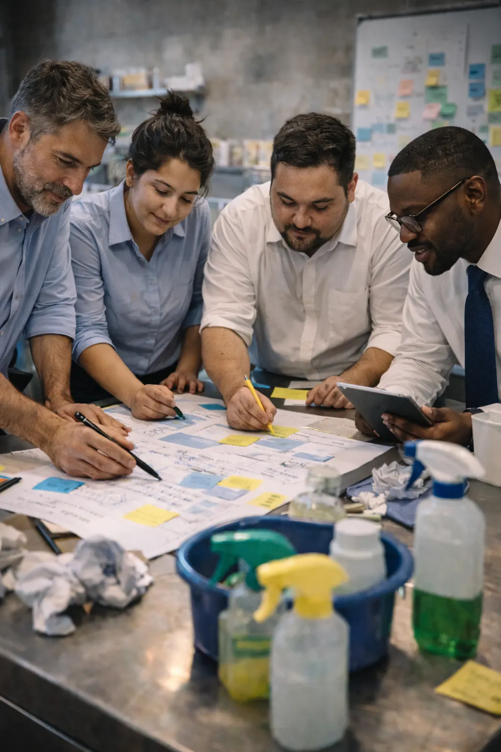 Rapport d'audit HACCP en cours de rédaction